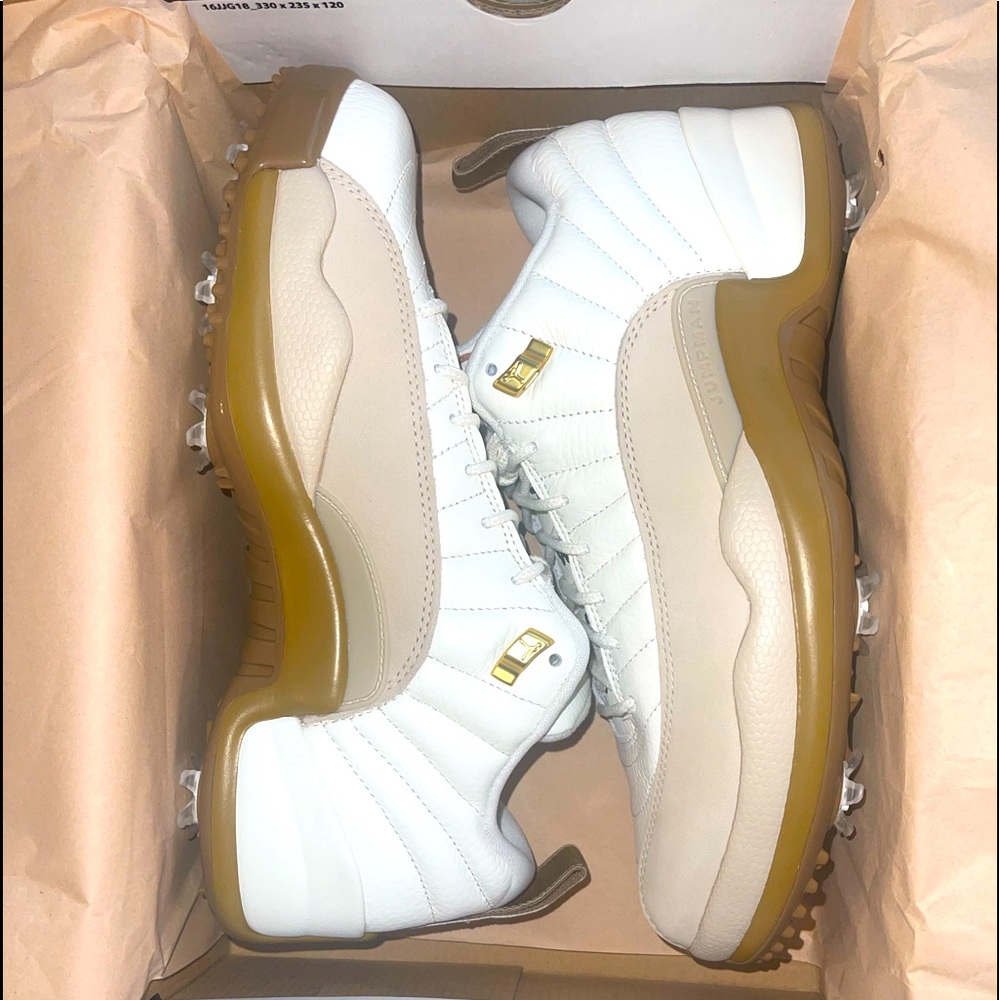 NWT Jordan Retro 12 Golf shoes.